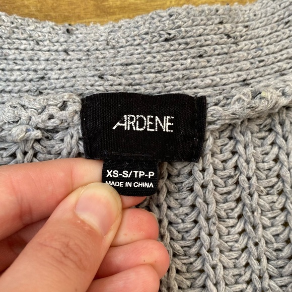 V-Neck Oversized Cardigan - Picture 2 of 3